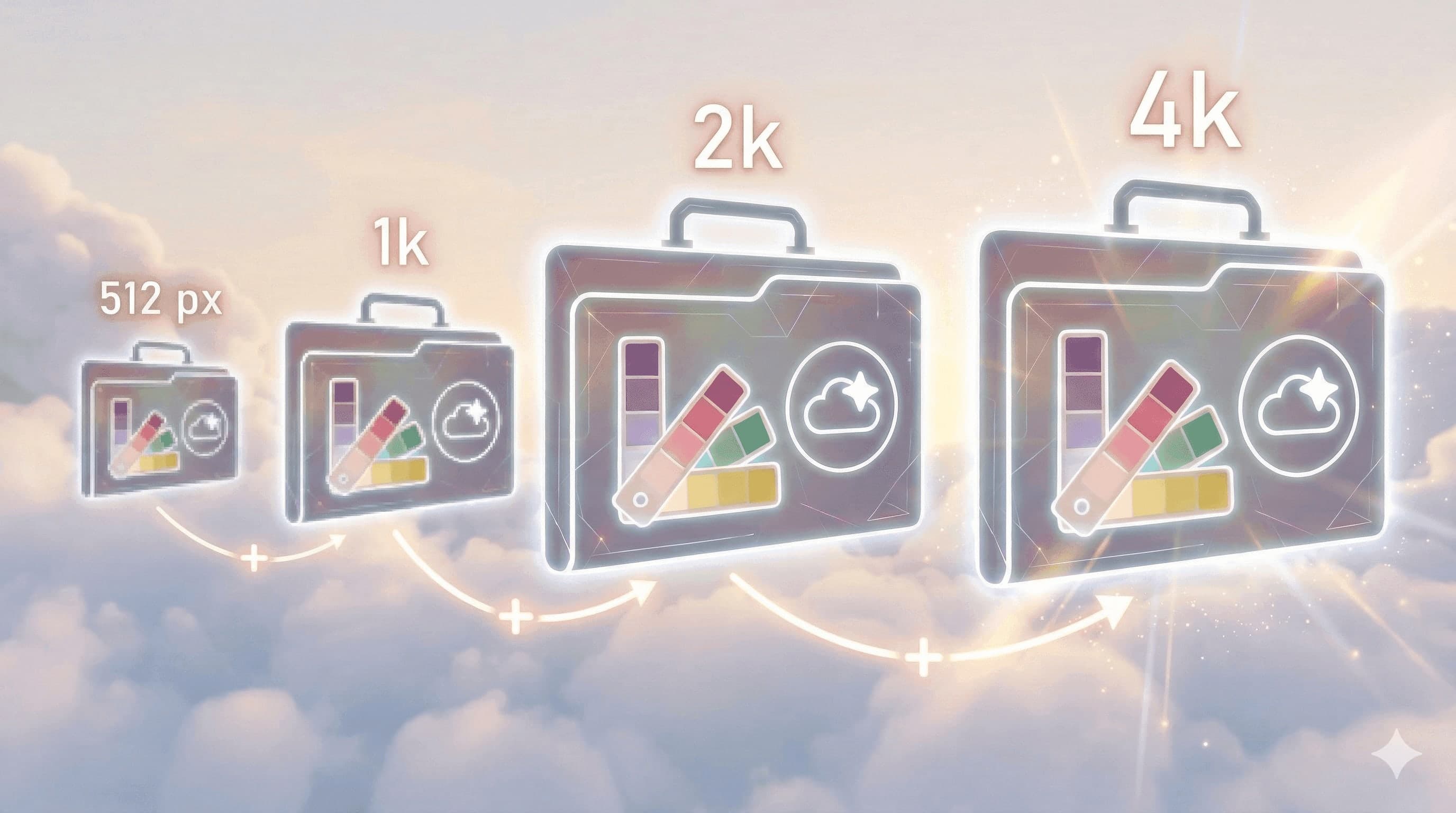 Generar imágenes con IA en modo borrador por solo 1 crédito